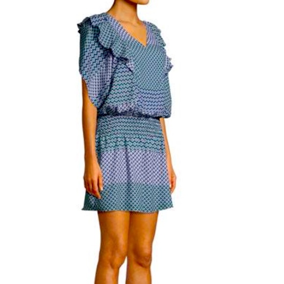 New PARKER Luisa Geometric-print Dress - Picture 6 of 16